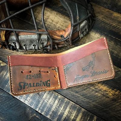 Louisville Slugger Baseball Glove Foldover Wallet