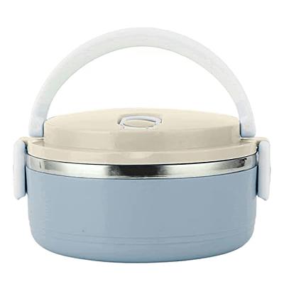 Round insulated lunch box food container