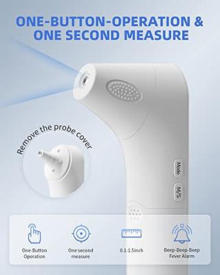 Forehead and Ear Baby Thermometer for Adults: COOCEER Fast Accurate  Contactless Temperature Reading - Easy Fever Thermometer for Family Kids  Infants Children Toddler