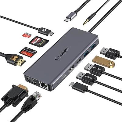 USB-C Multiport Adapter, HDMI/VGA, Hub - USB-C Multiport Adapters, Universal Laptop Docking Stations