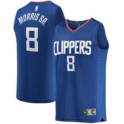 Men's Fanatics Branded Alec Burks Blue Detroit Pistons Fast Break Replica Jersey - Icon Edition