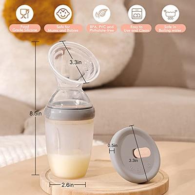 haakaa Gen.3 Manual Breast Pump with Silicone Lid Multifuctional Silicone  Breast Pump Breast Milk Collector Breast Milk Catcher Breast Milk Saver