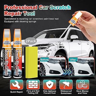  Touch Up Paint for Cars, Small Black Car Paint Scratch Repair,  Two-In-One Car Touch Up Paint Pen, Touch up Paint Pen for Various Cars  (2pack) : Automotive