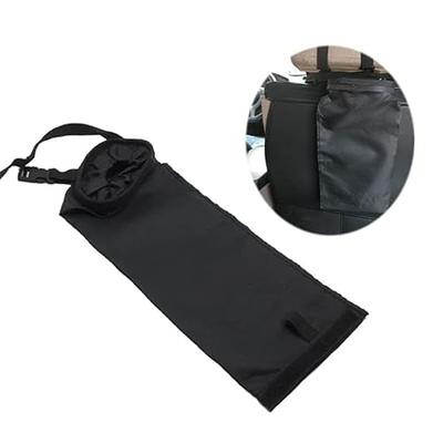 Car Trash Bag (2 Pack) With Top Elastic Vent & Velcro Bottom
