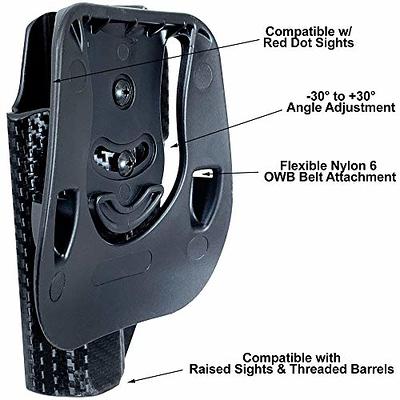 OWB Paddle Holster Fits Beretta APX A1 Full Size, 57% OFF