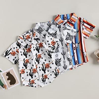 Green cow print boy short sleeve shorts summer pajamas – Yawoo