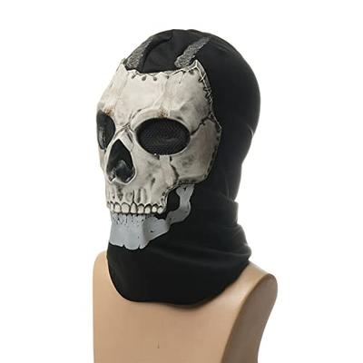 Ghost Mask Skull Full Face Mask MW2 Cosplay Costume Mask for Sport  Halloween Cosplay