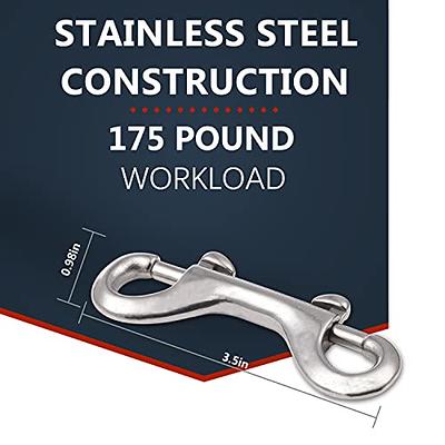 Stainless Steel DOUBLE BOLT SNAP 316, 3-1/2 in.