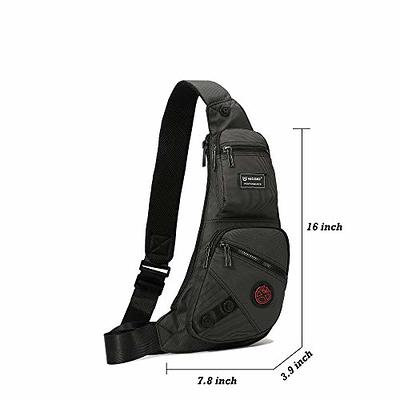 NICGID Sling Bag Chest Shoulder Backpack Crossbody Bags for Men Women