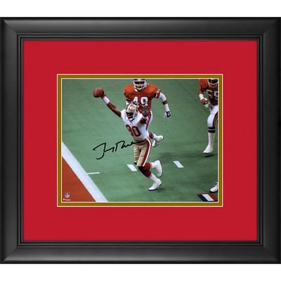 Framed Jerry Rice San Francisco 49ers Autographed Mitchell and