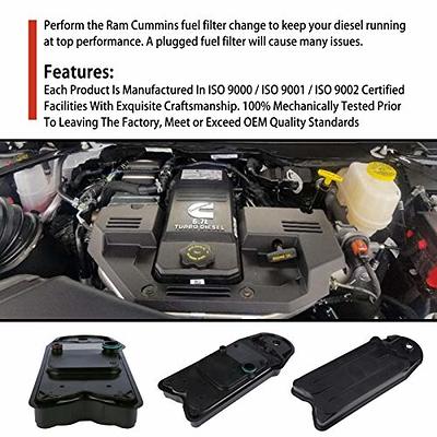 6.7 Cummins Crankcase Ventilation Filter Replaces# CV52001 68002433AB,  4936636, 904-418 Fits for 2008-2021 Dodge Ram 2500 3500 4500 5500 6.7L ISB  Diesel Engines Crankcase Breather Element CCV Filter - Yahoo Shopping