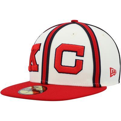 Men's Pittsburgh Crawfords New Era White/Red Cooperstown Collection Turn  Back The Clock 59FIFTY Fitted Hat