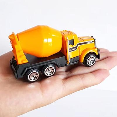 Die-cast Alloy Construction Vehicle Toy Set with Play Mat for 3-9 Year Old  Boys and Girls