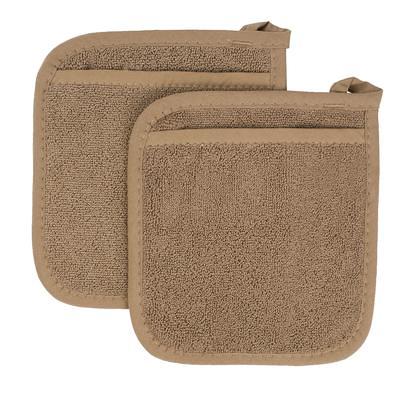 Royale Collection Pot Holder Pocket Mitts, Set Of 2 Pot Holder by RITZ in  Mocha - Yahoo Shopping