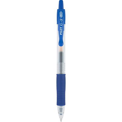 Pilot G 2 Retractable Gel Pens Fine Point 0.7 mm Clear Barrels Assorted Ink  Colors Pack Of 8 - Office Depot