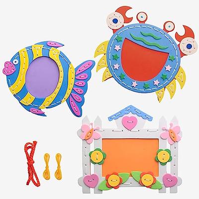 V-Opitos Arts and Crafts Kits for Kids, 12 Pack Simple Animal Paper Plate  Crafts for Toddler Age of 2, 3, 4, 5 Years Old, Fun Preschool Classroom