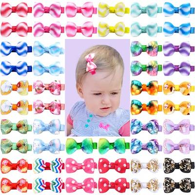 18pcs Snap Hair Clips Glitter Metal Barrettes Baby Kids Children Pins  Hairpins #