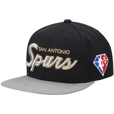 New Era San Antonio Spurs Black 2Tone 9FIFTY Adjustable Hat, Men's