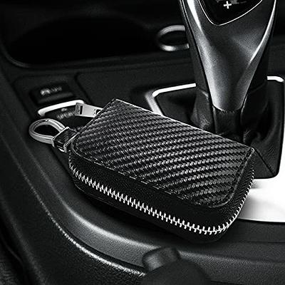 Faraday Box, Car Key Fob Protector, Carbon Fiber Signal Blocker for Keyless  Fob, RFID Signal Blocking Pouch Cage 