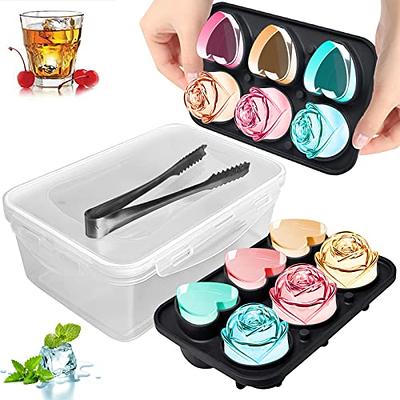 Ouddy Ice Cube Mold 2 Pack Silicone Trays