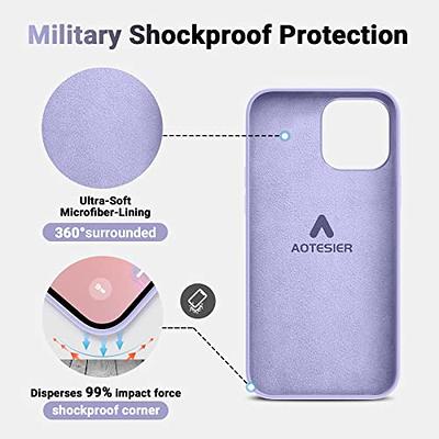  elago Compatible with iPhone 13 Pro Max Case, Liquid Silicone  Case, Full Body Screen Camera Protective Cover, Shockproof, Slim Phone  Case, Anti-Scratch Soft Microfiber Lining, 6.7 inch (Stone) : Cell Phones