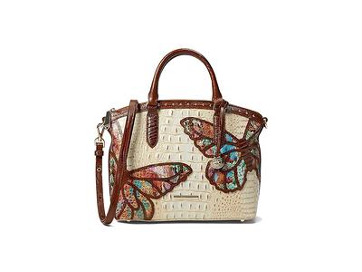 Brahmin Gala Duxbury Satchel (Ivory Iguana) Handbags - Yahoo Shopping