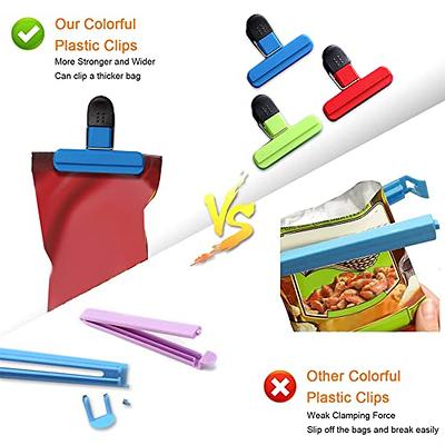 GRIPSTIC Bag Sealer - Reusable Chip Clips, Bag Clips. Patented