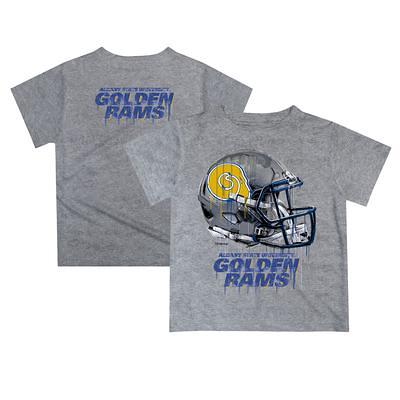 Grey Nike NFL LA Rams Helmet T-Shirt