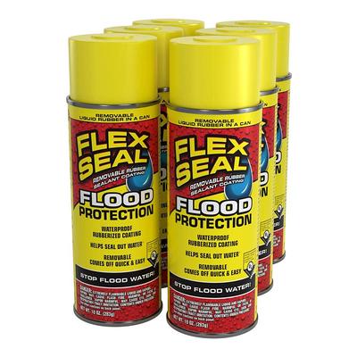 FLEX SEAL FAMILY OF PRODUCTS 10 oz. in Yellow Flex Seal Flood Protection  Aerosol Liquid Rubber Spray Paint Sealant (6-Pack) - Yahoo Shopping