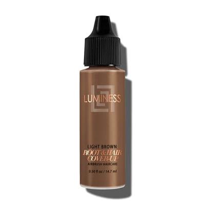 LUMINESS Airbrush Root & Hair Cover Up, Light Brown - Water