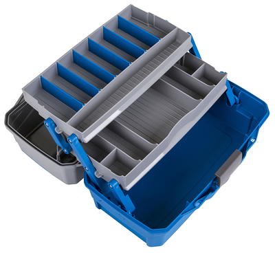 Double Layer Tackle Box, Two Level Fishing Tackle Box Organizer