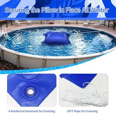 Pool Pillows for Above Ground Pool 4 x 4 Ft Ultra Thick & Cold