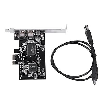 1394 Firewire Card,PCIe 3 Ports 1394A PCI Express to External IEEE 