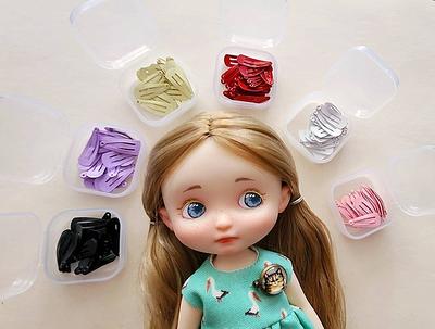 DOLL MINIATURE MINI SUITCASE LOUIS VUITTON STYLE BJD BLYTHE PULLIP