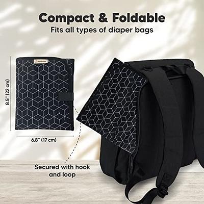 KeaBabies Diaper Bag with Changing Pad - Waterproof Baby Bag, Travel Diaper  Bags, Baby Diaper Bag Backpack