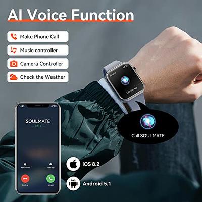 Smart Watch, Bluetooth Smartwatch For Android Ios Phones,ip67 Waterproof  Fitness Watch