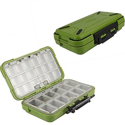 Mini Fishing Lure Box Outdoor Fishing Tool Box Portable Tackle Cases Mini  Toolboxs Double-Sided Lure Hook Organizer Baits Lure Box Fishing