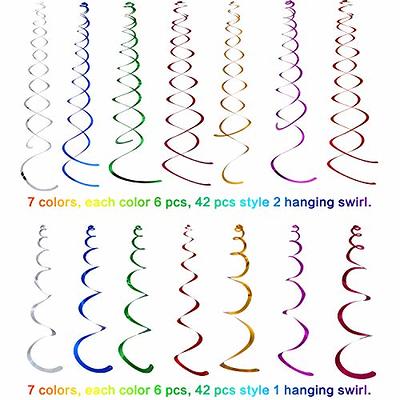 84 Pieces Christmas Hanging Swirls Whirls Party Decoration Streamers  Decorations for Thanksgiving Day Birthday Baby Shower Graduation Wedding  Celebration Tea Party - Yahoo Shopping