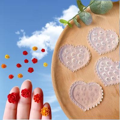 Polymer Clay Molds Polymer Clay Molds for Jewelry Making Polymer Clay Molds  for Polymer Clay Earrings Decoration (4pcs Tiny Flower #02) - Yahoo Shopping