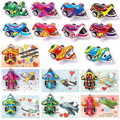 28-Pack Flying Paper Airplanes Valentines Cards for Kids Classroom with  Envelopes I Valentines Day Cards for Kids School I Valentines Day Gifts for