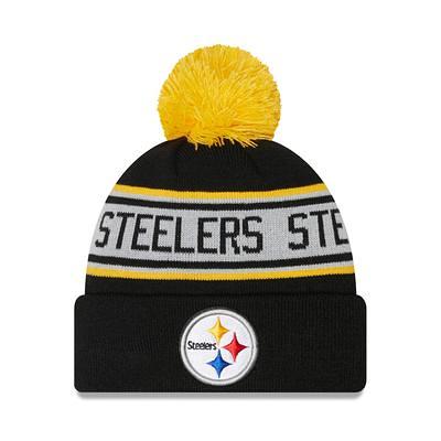 New Era Youth NFL Marl Cuffed Knit Hat with Pom