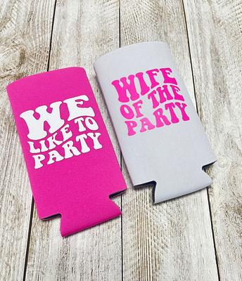 We Are Here - Slim Can Koozie