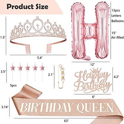 75th Birthday Decorations For Women, Include 75th Birthday Sash and Tiara,  Birthday Cake Topper and Number 75 Candles, 75 Balloons, 3D Birthday Card,  75th Birthday Gifts Women - Yahoo Shopping