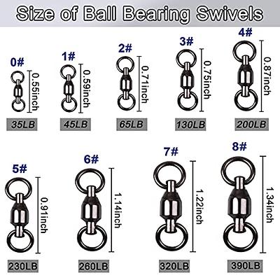 Ball Bearing Swivels Fishing, 25pcs Barrel Swivels Fishing Tackle