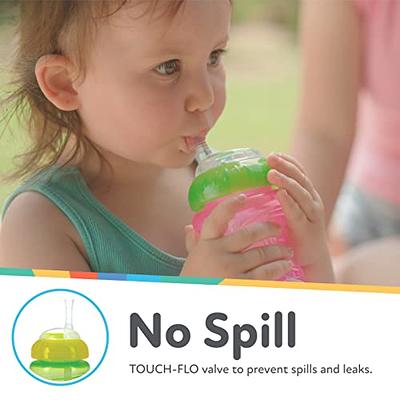 Nuby No-Spill Easy Grip Soft Spout Sippy Cup, 10 fl oz, 3 Count -  Walmart.com