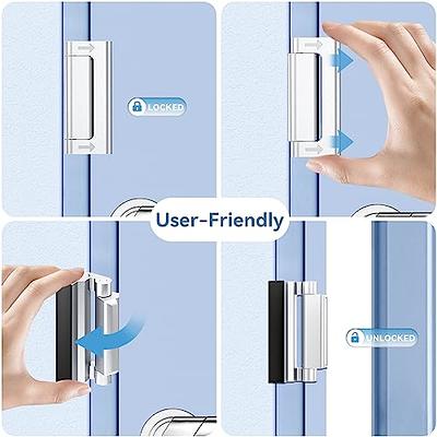 Lvyesea 3Pcs Door Reinforcement Lock, Door Locks for Kids Safety, Door  Safety Locks from Inside, Withstand 800lbs Force - Enhance Home Security,  Door Lock Security, Aluminum Construction (Silver) - Yahoo Shopping