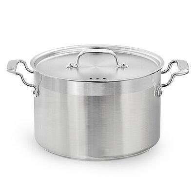 Cuisinart 16qt Stainless Steel Stock Pot with Cover Silver