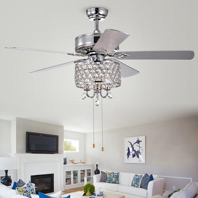 Jtfany Ceiling Fans with Lights and Remote 18 Inch Flush Mount