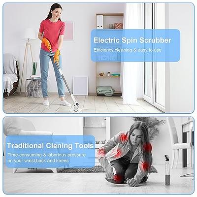 Electric Spin Scrubber Cordless Tub and Tile Scrubber,Shower