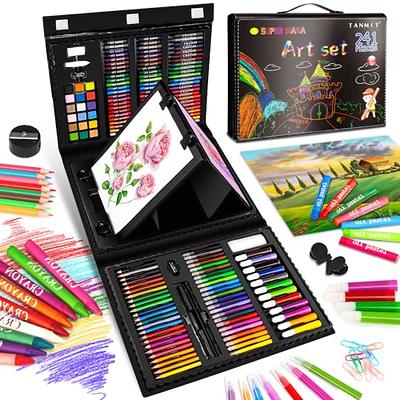 iBayam Art Supplies, 149-Pack Drawing Kit Painting Art Set Art Kits Gifts  Box, Arts and Crafts for Kids Girls Boys, with Drawing Pad, Coloring Book,  Crayons, Pastels, Pencils, Watercolor Pens (Blue) 